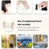 50/100/200 compressed towel cotton mini hand wet wipes sheet towels, suitable for travel, home, beauty, camping, outdoor sports