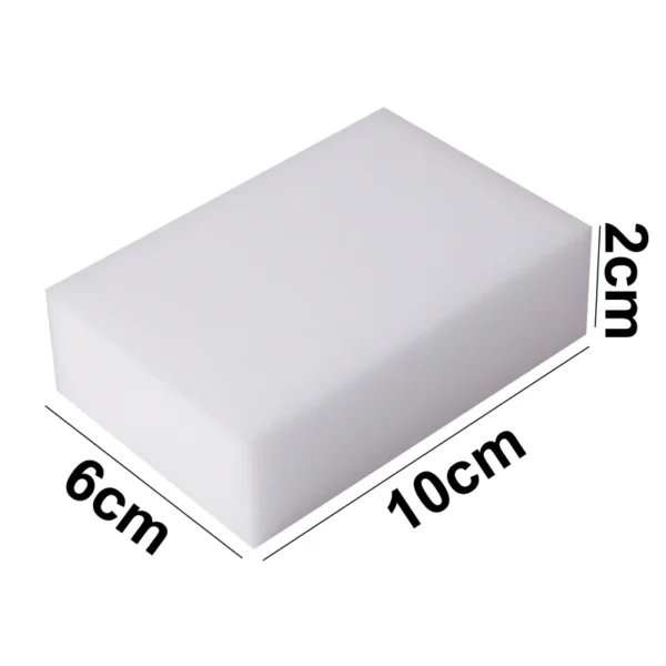 10/20/50/100Pcs Melamine Sponge Magic Sponge Eraser Eraser Cleaner Cleaning Sponges for Kitchen Bathroom Cleaning Tools 10*6*2cm