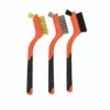7 Inches Stainless Steel  Brush Brass Cleaning Brush Polishing Rust Remover Metal Wire Burring Cleaning Tool Family 3-piece set