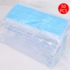 Mouth Masks 3-layer Anti-Dust Disposable Mascarillas  Non Woven Meltblown Cloth Masks Elastic Ear Loop Face Mask