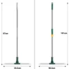 Silicone Scraper Broom Magic Wiper Floor Toilet Bathroom Squeegee Scrubber High Place Glass Wiper Household Cleaning Tools