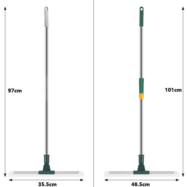 Silicone Scraper Broom Magic Wiper Floor Toilet Bathroom Squeegee Scrubber High Place Glass Wiper Household Cleaning Tools