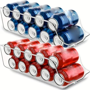 1Pcs Kitchen Storage Cans, Soda Cans, Storage Cans, Refrigerator Freezer Organizers, Can Dispensers Kitchen Storage Accessories