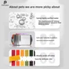 PETCLEAR 200Pcs Pet Eyes Wipes for Dogs And Cats Tear Stain Remover Cleaning Wet Wipes for Pets Eye Cleaning