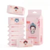 64pcs Disposable Mini Hand Wipes/Portable Travel Size Special Extraction Hand and Mouth Cleaning Wipes Fo Home School Supplies