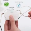 100pcs Eyeglasses Polishing Cleaner  Lens Wipes Microfiber Glasses Cleaning Cloth  Disposable Wet Tissue Wipes German Standards
