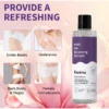 Body Wash,Intimate Hygiene Women Refresh PH Balancing Shower Gel,Feminine Care Gentle Cleansing,Odor Control,Skin Nourishment