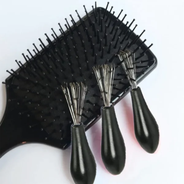 Comb Hair Brush Cleaner Plastic Handle Cleaning Brush Remover Embedded Beauty Tools Cleaning Products Cleaning Supplies