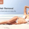 INNZA Hair Removal with Ice Cooling Care Function for Women Permanent,999,999 Flashes Painless IPL Hair Remover Device