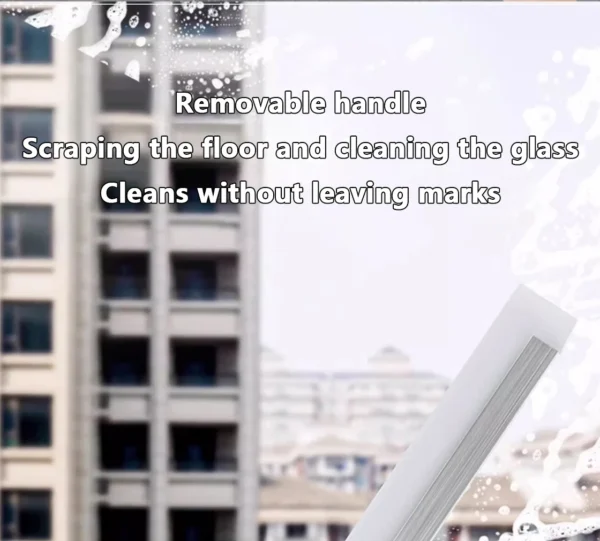 Silicone Scraper Broom Magic Wiper Floor Toilet Bathroom Squeegee Scrubber High Place Glass Wiper Household Cleaning Tools