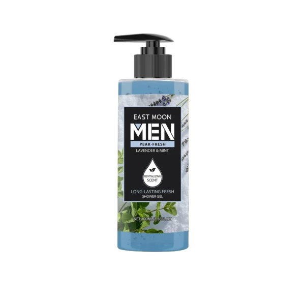 Men's Eucalyptus Coconut Body Wash Deep Cleansing Shower Gel Refreshing Scent Long Lasting Fragrance Oil Control 100ml