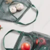 Reusable Storage Bags Kitchen Hanging Mesh Bag Home Fruit And Vegetable Storage Net Bag For Ginger Garlic Potatoes Onions