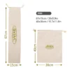 Linen Bread Bag Reusable Bags For Bread Drawstring Bags Homemade Artisan Bread Storage Bag Baguette Bag Food Storage Containers