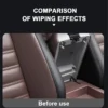 SEAMETAL 80pcs/bag Car Interior Cleaning Wipes Multi-function Car Dashboard Seat Leather Nursing Brightening Wipes Car Wash Care