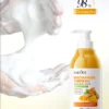 520ml Niacinamide Turmeric Scrub Body Wash:Brighten skin, Moisturizes, And Smooths Skin; Deeply Cleanses Body Wash.