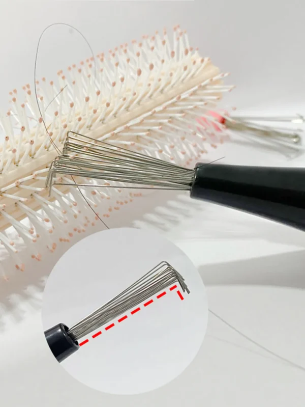 Comb Hair Brush Cleaner Plastic Handle Cleaning Brush Remover Embedded Beauty Tools Cleaning Products Cleaning Supplies