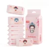 64pcs Disposable Mini Hand Wipes/Portable Travel Size Special Extraction Hand and Mouth Cleaning Wipes Fo Home School Supplies