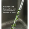 Pipe Dredging Brush Bathroom Hair Sewer Sink Cleaning Brush Drain Cleaner Flexible Cleaner Kitchen Clog Plug Hole Remover Tool
