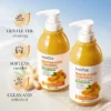 520ml Niacinamide Turmeric Scrub Body Wash:Brighten skin, Moisturizes, And Smooths Skin; Deeply Cleanses Body Wash.