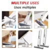 Mini squeezable mop with powerful folding design. Household cleaning tool. No hand washing required. Strong water absorption.