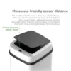 13L Smart Sensor Trash Can Fully Automatic Waterproof for Kitchen Living Room Household Bathroom Toilet Garbage Bin