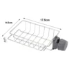 1PC Kitchen Sink Drain Holder Adjustable Height Flexible and Rotatable Hanging Faucet Rack  Suitable for Soap Sponges Brushes
