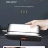 Stainless Steel Camping Lunch Box Sealed Leak-proof Bento Box Microwave Suitable Large Capacity Refrigerator Freezer Storage Box