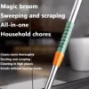 Silicone Scraper Broom Magic Wiper Floor Toilet Bathroom Squeegee Scrubber High Place Glass Wiper Household Cleaning Tools