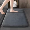 Super absorbent floor mat, super absorbent bath mat, super anti slip coral velvet bathroom floor mat, door mat