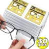 10/500pcs Anti Fog Cleaning Wet Wipes Disposable Glasses Phone Lens Screen Wipes Non Scratch Optical Cloth Individually Wrapped