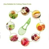 3 In 1 Multi-Function Avocado Peeler Pulp Separator Plastic Orange Kiwi Fruit Peeler Knife Cutter Household Kitchen Accessories