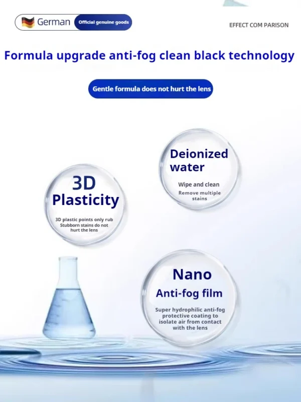 100pcs Eyeglasses Polishing Cleaner  Lens Wipes Microfiber Glasses Cleaning Cloth  Disposable Wet Tissue Wipes German Standards