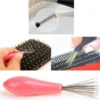 Comb Hair Brush Cleaner Plastic Handle Cleaning Brush Remover Embedded Beauty Tools Cleaning Products Cleaning Supplies