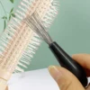 Comb Hair Brush Cleaner Plastic Handle Cleaning Brush Remover Embedded Beauty Tools Cleaning Products Cleaning Supplies