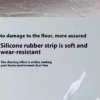 Silicone Scraper Broom Magic Wiper Floor Toilet Bathroom Squeegee Scrubber High Place Glass Wiper Household Cleaning Tools
