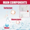 20/40/100/200pcs Clothing Wipes Jacket Shirt Blouse Color Protection Stain Removal Wet Wipes Multifunction Clothes Cleaner