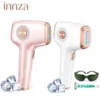 INNZA Hair Removal with Ice Cooling Care Function for Women Permanent,999,999 Flashes Painless IPL Hair Remover Device