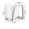Kitchen Stainless Steel Sink Sponges Holder Self Adhesive Drain Drying Rack Kitchen Wall Hooks Accessories Storage Organizer