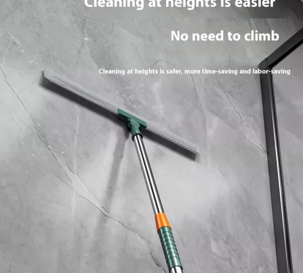 Silicone Scraper Broom Magic Wiper Floor Toilet Bathroom Squeegee Scrubber High Place Glass Wiper Household Cleaning Tools