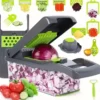 Vegetable Cutter Multifunctional Slicer Fruit Potato Peeler Carrot Grater Kitchen accessories basket vegetable slicer