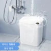 20L Smart Sensor Trash Can With Display Type-C Recharging Automatic Wastebin For Bathroom Kitchen Toilet Wastebasket Smart home