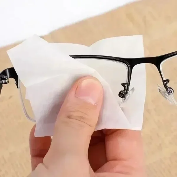 10/500pcs Anti Fog Cleaning Wet Wipes Disposable Glasses Phone Lens Screen Wipes Non Scratch Optical Cloth Individually Wrapped