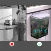 7/9L Wall Mounted Trash Can Household Galley Waste Bin Hanging Bathroom Trash Can With Lid Food Garbage Bin Kitchen Accessories