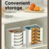 Multi Functional Instant Noodle Storage Box Kitchen Organizer for Ramen Cups Perfect for Pantry Organization Food Storage