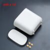 Narrow Shape Press Ring Trash Can with Lid for Bathroom Gap, Highlighting the Features of Garbage Classification