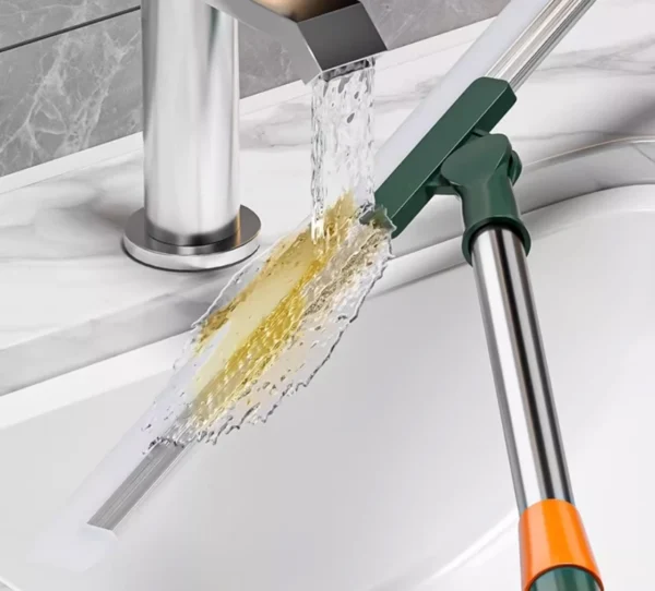 Silicone Scraper Broom Magic Wiper Floor Toilet Bathroom Squeegee Scrubber High Place Glass Wiper Household Cleaning Tools