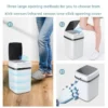 13L Smart Sensor Trash Can Fully Automatic Waterproof for Kitchen Living Room Household Bathroom Toilet Garbage Bin