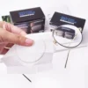 50Pcs/Box Anti-Fog Wipes for Glasses Pre-moistened Antifog Lens Wipe Individually Wrapped Disposable Defogger Eyeglass Wipes