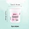 PETCLEAR 200Pcs Pet Eyes Wipes for Dogs And Cats Tear Stain Remover Cleaning Wet Wipes for Pets Eye Cleaning