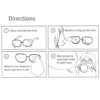 50Pcs/Box Anti-Fog Wipes for Glasses Pre-moistened Antifog Lens Wipe Individually Wrapped Disposable Defogger Eyeglass Wipes